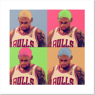 Dennis Rodman Posters and Art Prints for Sale | TeePublic